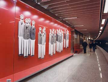 Έργα του Θόδωρου και του Γ.Γαΐτη σε δύο σταθμούς του μετρό