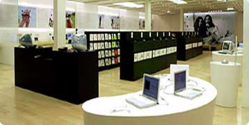 Aλυσίδα 25 καταστημάτων στις ΗΠΑ μέχρι τα τέλη του 2001 από την Apple