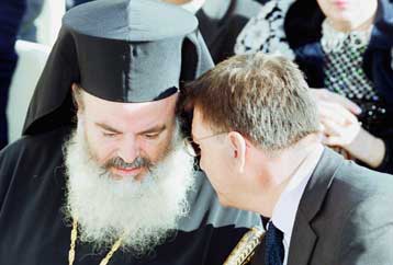 Συνάντηση Χριστόδουλου – Ευθυμίου με υποσχέσεις στο ιερατικό συνέδριο της Αρχιεπισκοπής