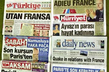 Προς εκτόνωση η κρίση Γαλλίας – Τουρκίας; Επέστρεψε στα καθήκοντά του ο Τούρκος πρεσβευτής στο Παρίσ