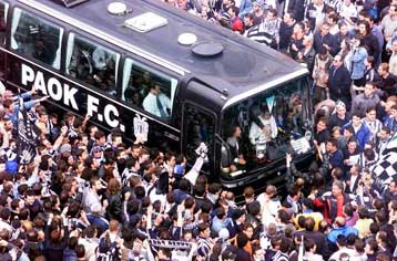 Ο δήμαρχος Β.Παπαγεωργόπουλος συγχαίρει τον ΠΑΟΚ