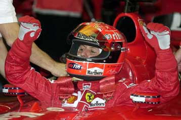 Ο Μ.Σουμάχερ στην pole position του αυστριακού Grand Prix