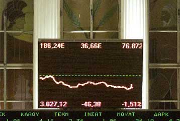 Yποχώρησε κατά 1,35% ο γενικός δείκτης την Τετάρτη