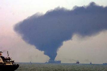 Ένας ναύτης νεκρός και ένας αγνοούμενος από έκρηξη σε τάνκερ στη Ρουμανία