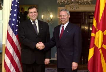 Τη στήριξη της Ουάσινγκτον εξασφάλισε ο πρόεδρος της ΠΓΔΜ