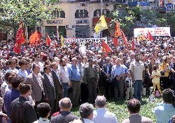 Κορυφώθηκαν οι κινητοποιήσεις για την Πρωτομαγιά