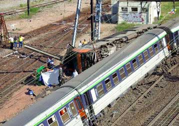 Σαράντα άτομα τραυματίστηκαν από σύγκρουση τρένων