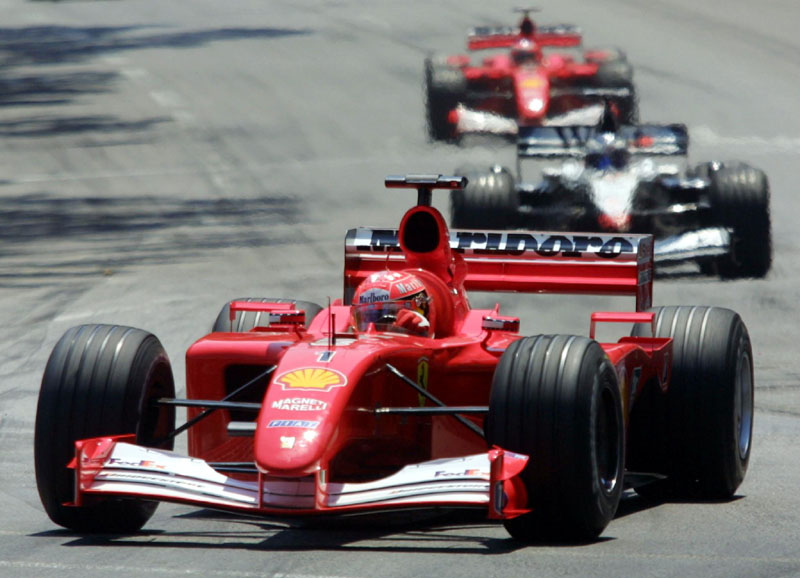 Βασιλική εμφάνιση του M.Schumacher στο πριγκιπάτο