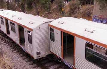 Αμαξοστοιχία του ΗΣΑΠ εκτροχιάστηκε την Τρίτη – Εργασίες για αποκατάσταση της κυκλοφορίας