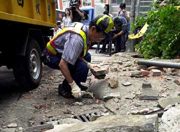 Ο Εγκέλαδος «επισκέφθηκε» και πάλι με 4,1 Ρίχτερ την Ταϊβάν