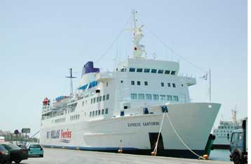 Ποινική δίωξη εις βάρος του πλοιάρχου του  «Εξπρές Σαντορίνη»