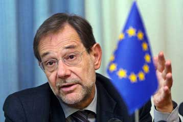 Συμφωνία των πολιτικών κομμάτων της ΠΓΔΜ για το ειρηνευτικό σχέδιο Τραϊκόφσκι, ανακοίνωσε ο Σολάνα