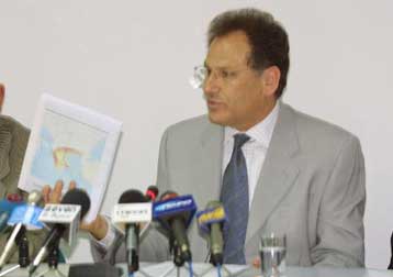 Tέλος του 2001 στη Βουλή ο Εθνικός Χωροταξικός Σχεδιασμός