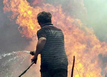 Υπό έλεγχο οι πυρκαγιές σε Αρχαία Νεμέα, Κεφαλλονιά και Χαλκιδική