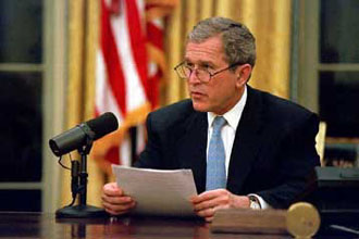 Ο Τζορτζ Μπους «ανακάλυψε» το φαινόμενο του θερμοκηπίου!