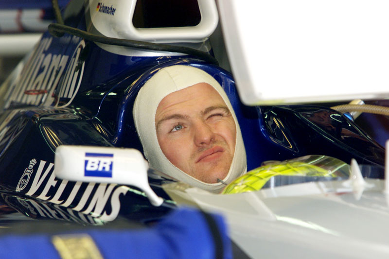 Μία γραμμή στέρησε από τον Ralf Schumacher το βάθρο