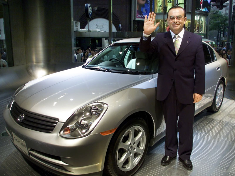 To Skyline παρουσίασε η Nissan στην Ιαπωνία