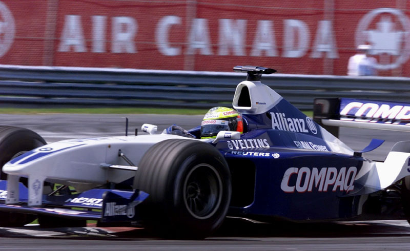 Τα εύσημα του F.Williams στον R.Schumacher και τη Michelin