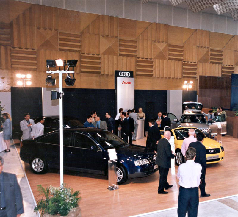 Τα μoντέλα της Audi στην έκθεση Εxecutive Cars στη Θεσσαλονίκη