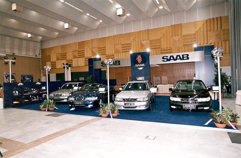 Παρουσίαση των μοντέλων Saab-Bακάρ ΑΒΕΕ στην Έκθεση Πολυτελών Αυτοκινήτων στη Θεσσαλονίκη