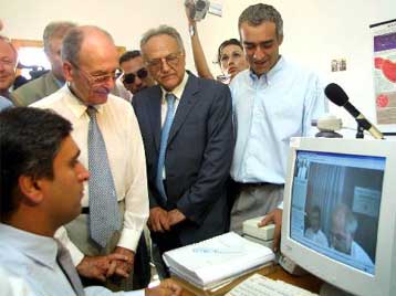 Εγκαινιάστηκε από τον Πρόεδρο της Δημοκρατίας το σύστημα τηλεϊατρικής στη Γαύδο