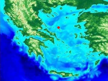 Ισχυρή σεισμική δόνηση μεγέθους 5,7 Ρίχτερ σημειώθηκε τα ξημερώματα της Πέμπτης με επίκεντρο τα βόρ