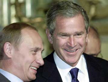 Μπους και Πούτιν βάζουν στο μικροσκόπιο αμυντικά και επιθετικά όπλα