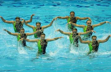 Ένατη η Ελλάδα στο ομαδικό της συγχρονισμένης κολύμβησης στην Ιαπωνία