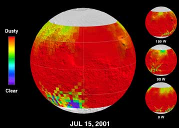 Δραματικές κλιματικές αλλαγές στον Αρη εξαιτίας τεράστιας θύελλας