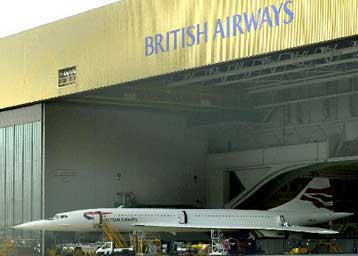 Πρώτη δοκιμαστική πτήση Concorde της Βritish Αirways