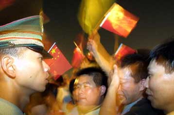 Το Πεκίνο γιορτάζει το χρίσμα που έλαβε για τη διοργάνωση των Αγώνων του 2008