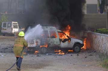 Έκρηξη παγιδευμένου αυτοκινήτου στη Γάζα με θύμα έναν Παλαιστίνιο