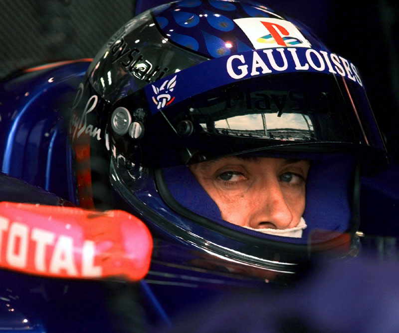 Ο Jean Alesi αντικαταστάτης του H.H.Frentzen στην Jordan