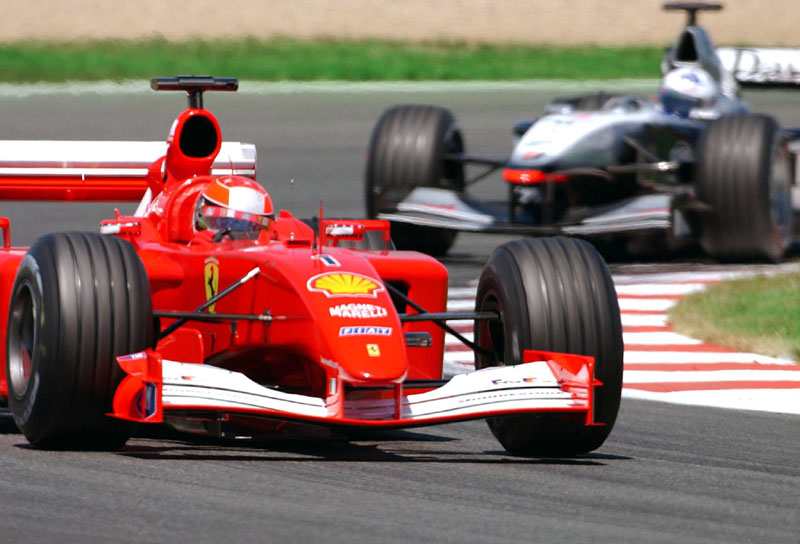 Bήμα τίτλου για τον Michael Schumacher στο GP Γαλλίας