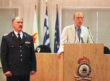 Το Συντονιστικό Κέντρο της Πυροσβεστικής επισκέφθηκε ο Κ.Σημίτης