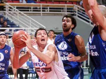 Μεγάλη νίκη της εθνικής, 71-58, τη Γιουγκοσλαβία στο Ακρόπολις