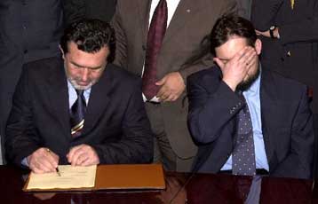 Συγκρούσεων συνέχεια στην ΠΓΔΜ παρά την ειρηνευτική συμφωνία