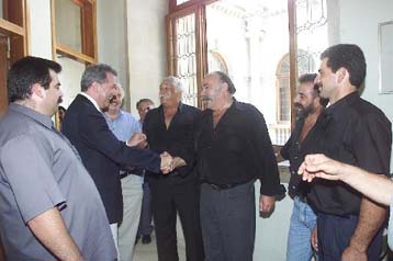 Συνεχίζει τις επαφές του στην Κρήτη ο αρχηγός του ΚΕΠ