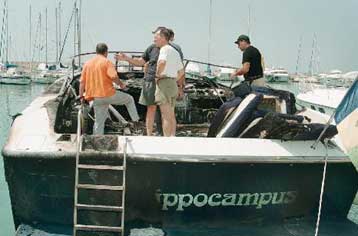 Καθολικά εγκαύματα υπέστη νεαρός έπειτα από έκρηξη στο λιμάνι της Ιθάκης