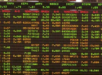 Πτώση 4,37% στη Σοφοκλέους την Τρίτη