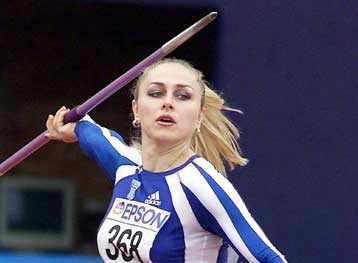 Ασημένιο για τη Μιρέλα Τζελίλη στον τελικό του ακοντισμού