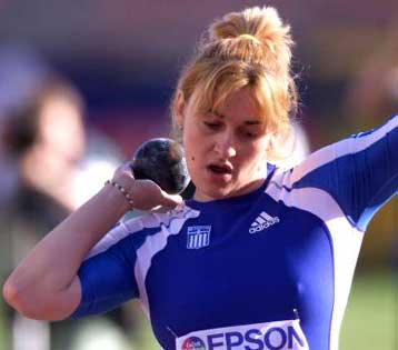 Εκτός τελικού της σφαιροβολίας έμεινε η Ουζούνη