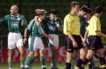 Οι «πράσινοι» 1-0 τον Αρη στο α ημίχρονο