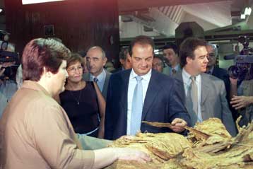 Επίθεση κατά της κυβέρνησης για την αγροτική πολιτική εξαπέλυσε ο πρόεδρος της ΝΔ