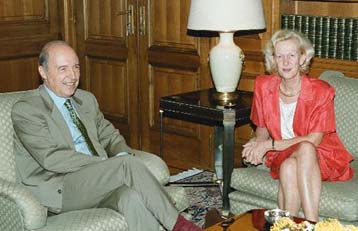 Η ελληνική προεδρία της ΕΕ το 2003 επί τάπητος στη συνάντηση Σημίτη-Φοντέν