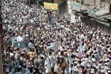 Τέσσερις νεκροί σε διαδήλωση υποστήριξης προς τον Οσάμα μπιν Λάντεν στο Πακιστάν