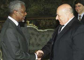 Χωρίς αναφορές στην άρνηση Ντενκτάς να προσέλθει στις συνομιλίες η ετήσια έκθεση Ανάν