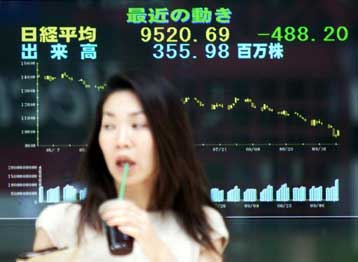 Με πτώση 5% έκλεισε ο δείκτης Nikkei στο Τόκιο