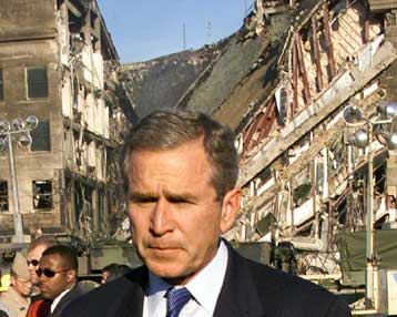 Δέσμευση, από τηλεοράσεως, του Αμερικανού προέδρου για «νίκη στον πρώτο πόλεμο του 21ου αιώνα»