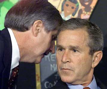 Αποφασισμένος να προφυλάξει τις ΗΠΑ από την τρομοκρατική απειλή ο Τζορτζ Ο. Μπους